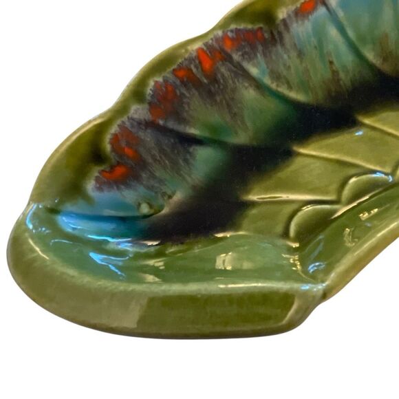 MCM Vintage Ceramic Dish. Ashtray? Decor? Jewelry Holder? Beautiful - Picture 5 of 13